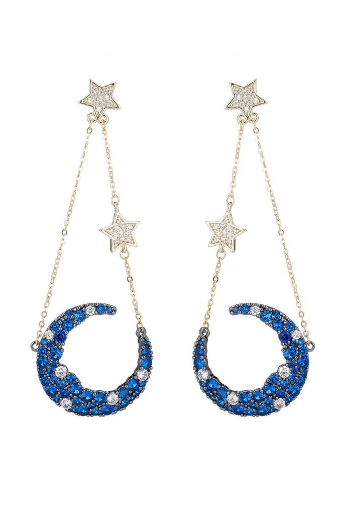 Nevaeh Earrings - Blue