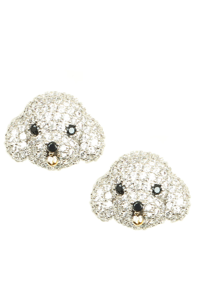 Bichon Cubic Zirconia Earrings