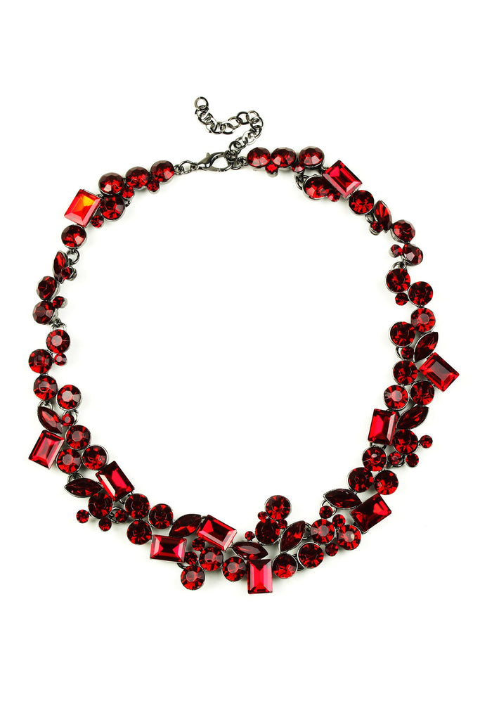 Rowan Necklace - Red