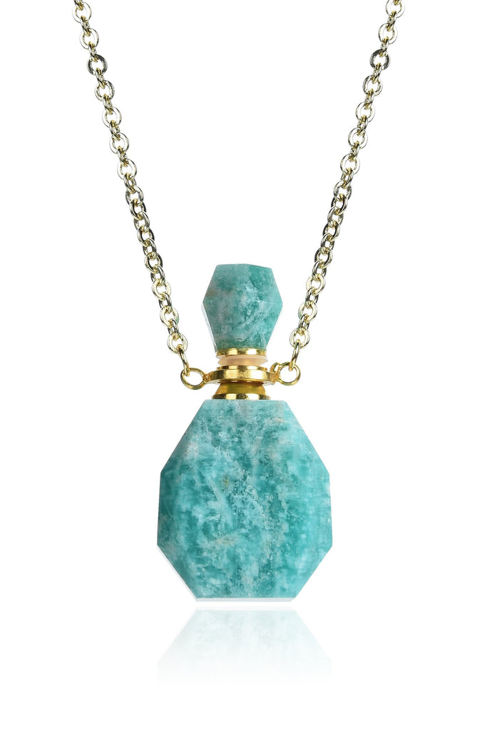 Aroma Pendant Necklace - Amazonite