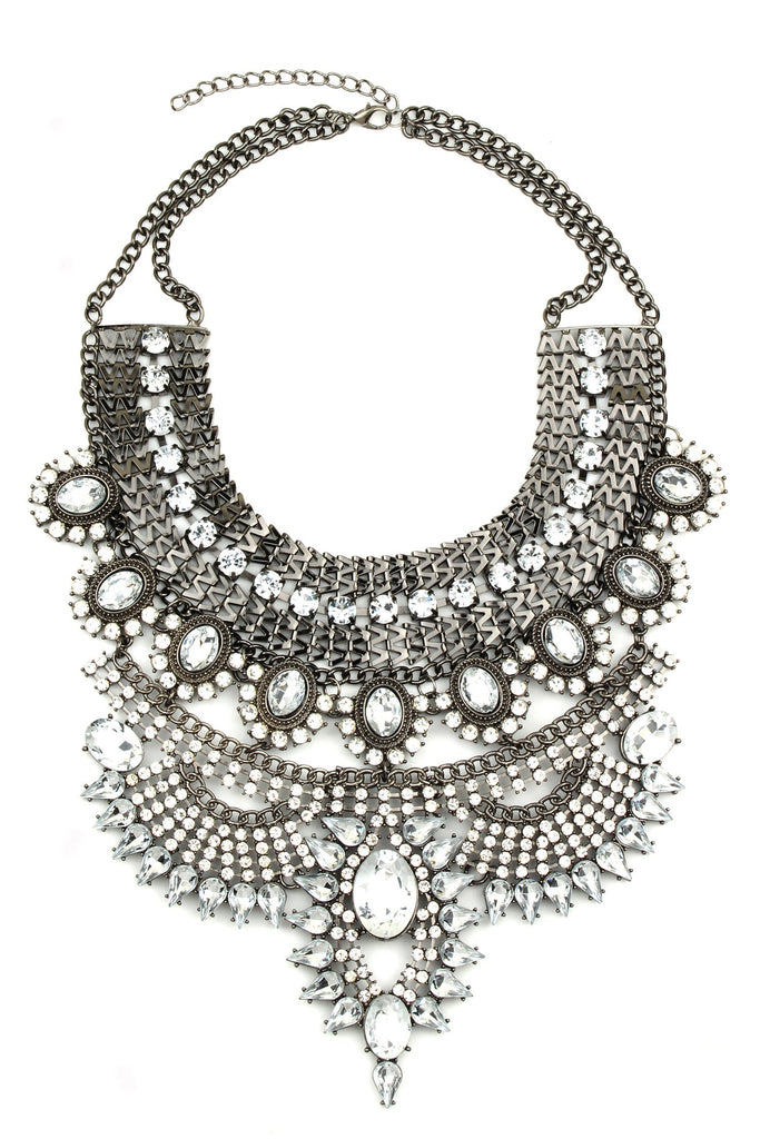 Zania Necklace - Silver