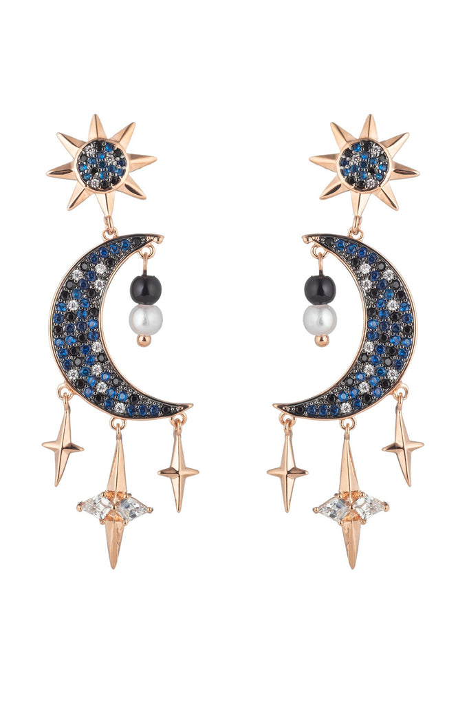 Qamar CZ Earrings