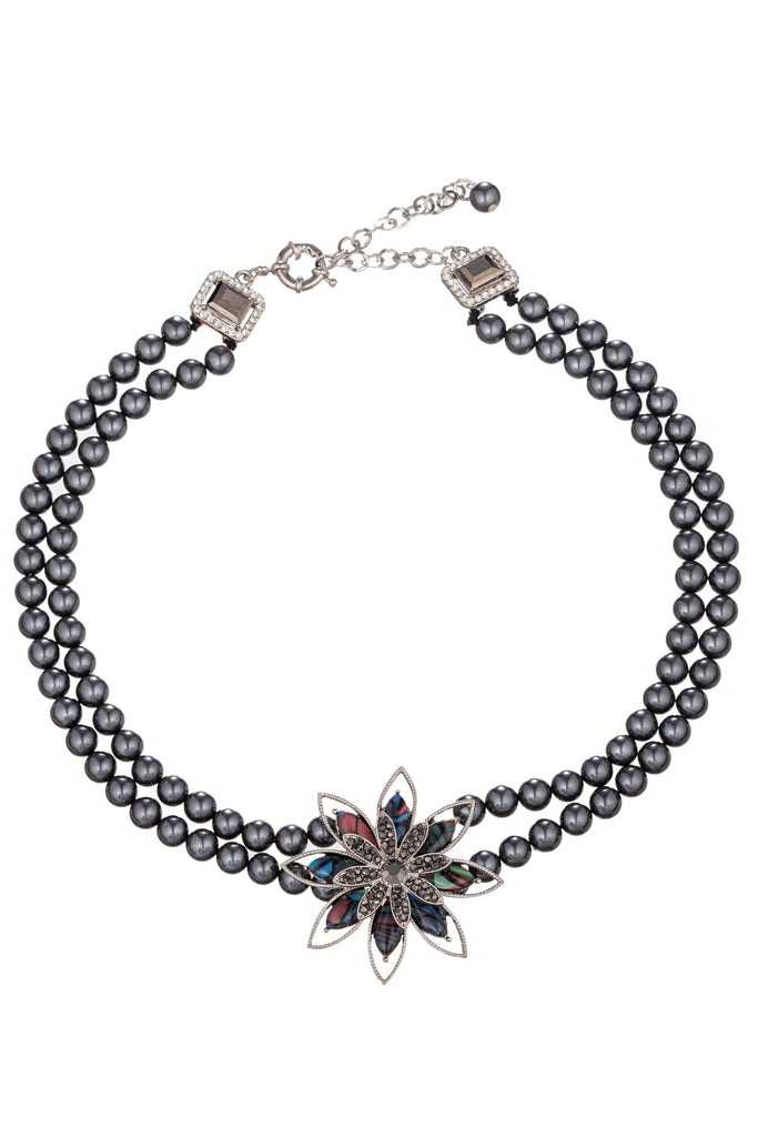 Alya Beaded Statement Necklace