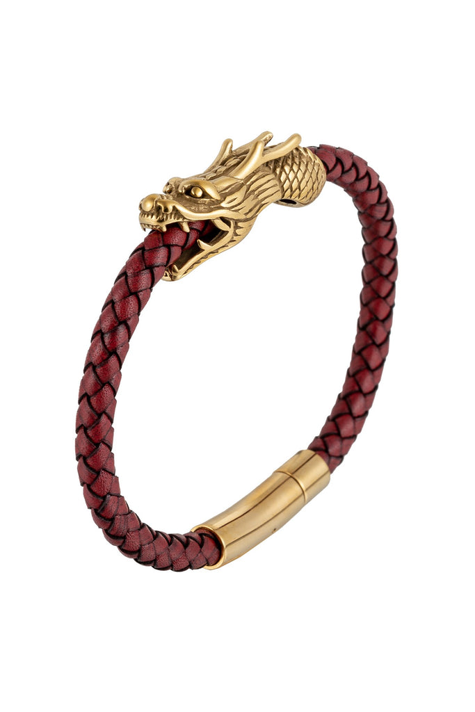 Lionel Dragon Bracelet - RED