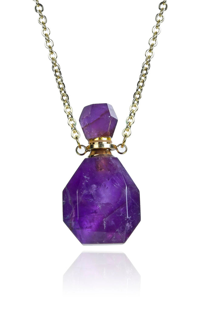 Aroma Pendant Necklace - Amethyst